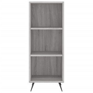 vidaXL Highboard Grey Sonoma 34.5x34x180 cm Engineered Wood