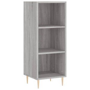 vidaXL Highboard Grey Sonoma 34.5x34x180 cm Engineered Wood