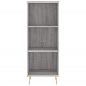 vidaXL Highboard Grey Sonoma 34.5x34x180 cm Engineered Wood