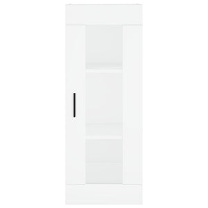 vidaXL Highboard White 34.5x34x180 cm Engineered Wood