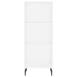 vidaXL Highboard White 34.5x34x180 cm Engineered Wood