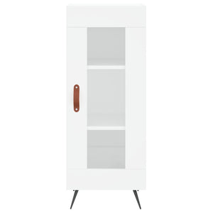 vidaXL Highboard White 34.5x34x180 cm Engineered Wood