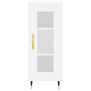 vidaXL Highboard White 34.5x34x180 cm Engineered Wood