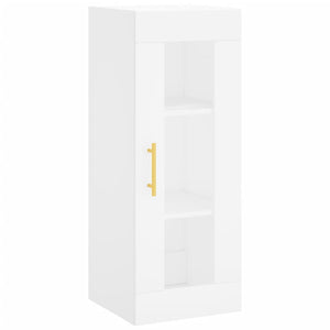 vidaXL Highboard White 34.5x34x180 cm Engineered Wood