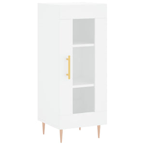 vidaXL Highboard White 34.5x34x180 cm Engineered Wood