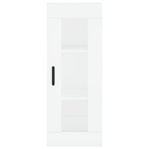 vidaXL Highboard White 34.5x34x180 cm Engineered Wood