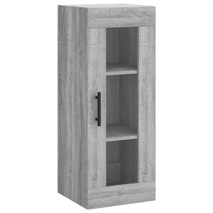 vidaXL Highboard Grey Sonoma 34.5x34x180 cm Engineered Wood