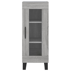 vidaXL Highboard Grey Sonoma 34.5x34x180 cm Engineered Wood