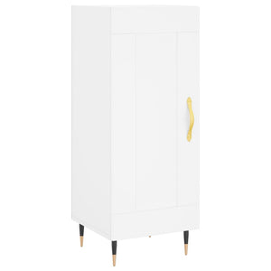 vidaXL Highboard White 34.5x34x180 cm Engineered Wood