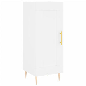 vidaXL Highboard White 34.5x34x180 cm Engineered Wood