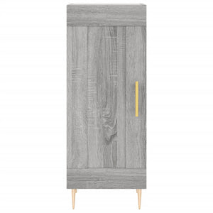 vidaXL Highboard Grey Sonoma 34.5x34x180 cm Engineered Wood