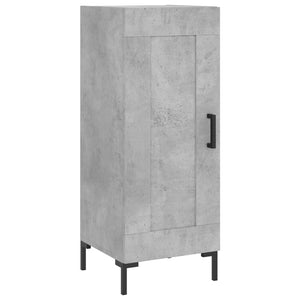 vidaXL Highboard Concrete Grey 34.5x34x180 cm Engineered Wood