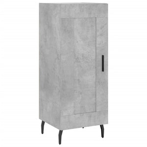 vidaXL Highboard Concrete Grey 34.5x34x180 cm Engineered Wood