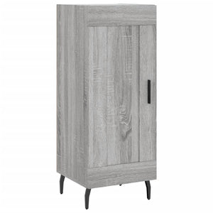 vidaXL Highboard Grey Sonoma 34.5x34x180 cm Engineered Wood