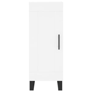 vidaXL Highboard White 34.5x34x180 cm Engineered Wood