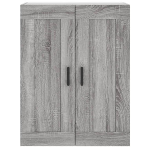 vidaXL Highboard Grey Sonoma 69.5x34x180 cm Engineered Wood