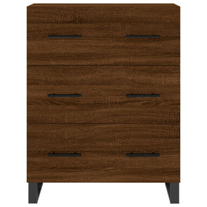 vidaXL Highboard Brown Oak 69.5x34x180 cm Engineered Wood