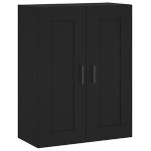 vidaXL Highboard Black 69.5x34x180 cm Engineered Wood