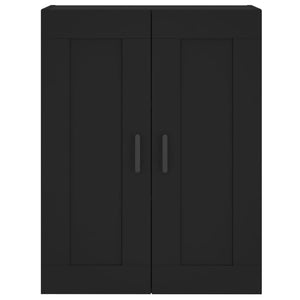 vidaXL Highboard Black 69.5x34x180 cm Engineered Wood