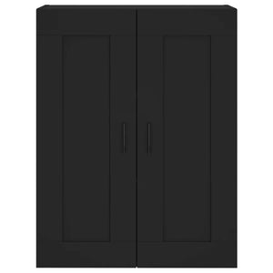 vidaXL Highboard Black 69.5x34x180 cm Engineered Wood