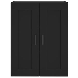 vidaXL Highboard Black 69.5x34x180 cm Engineered Wood