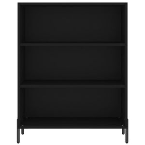 vidaXL Highboard Black 69.5x34x180 cm Engineered Wood