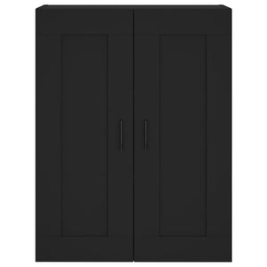 vidaXL Highboard Black 69.5x34x180 cm Engineered Wood