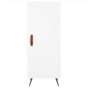 vidaXL Highboard White 34.5x34x180 cm Engineered Wood