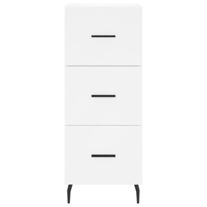 vidaXL Highboard White 34.5x34x180 cm Engineered Wood