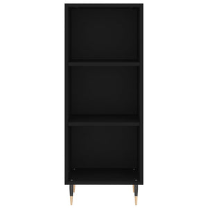 vidaXL Highboard Black 34.5x34x180 cm Engineered Wood