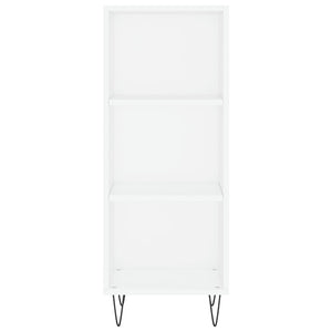 vidaXL Highboard White 34.5x34x180 cm Engineered Wood