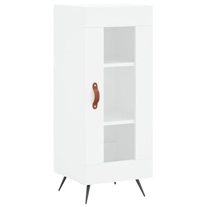 vidaXL Highboard White 34.5x34x180 cm Engineered Wood