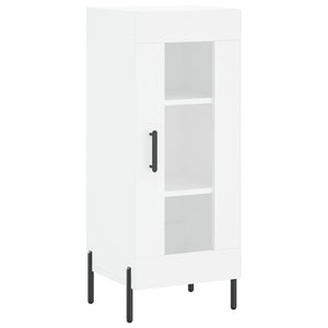 vidaXL Highboard White 34.5x34x180 cm Engineered Wood