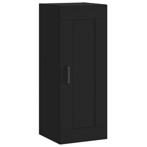 vidaXL Highboard Black 34.5x34x180 cm Engineered Wood