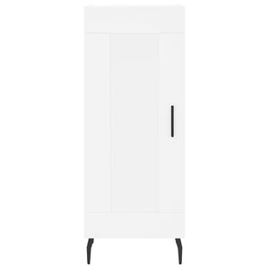 vidaXL Highboard White 34.5x34x180 cm Engineered Wood