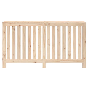 vidaXL Radiator Cover 153x19x84 cm Solid Wood Pine