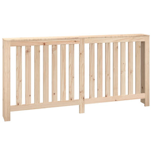 vidaXL Radiator Cover 169x19x84 cm Solid Wood Pine