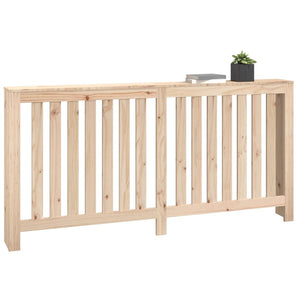 vidaXL Radiator Cover 169x19x84 cm Solid Wood Pine