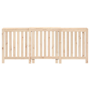 vidaXL Radiator Cover 210x21x85 cm Solid Wood Pine