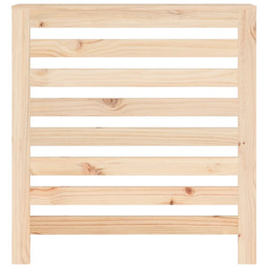 vidaXL Radiator Cover 79.5x19x84 cm Solid Wood Pine