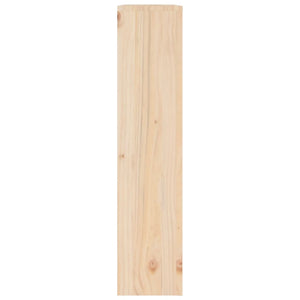 vidaXL Radiator Cover 79.5x19x84 cm Solid Wood Pine