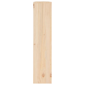 vidaXL Radiator Cover 108.5x19x84 cm Solid Wood Pine