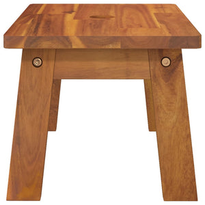 vidaXL Step Stool 38x26x22 cm Solid Wood Acacia