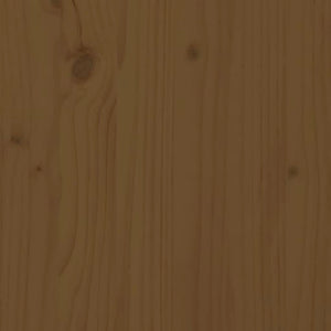 vidaXL Book Cabinet Honey Brown 80x35x154 cm Solid Wood Pine