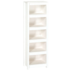 vidaXL Book Cabinet White 50x35x154 cm Solid Wood Pine