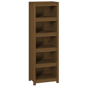 vidaXL Book Cabinet Honey Brown 50x35x154 cm Solid Wood Pine