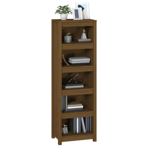 vidaXL Book Cabinet Honey Brown 50x35x154 cm Solid Wood Pine