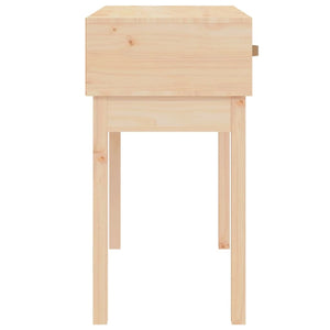 vidaXL Console Table 76.5x40x75 cm Solid Wood Pine