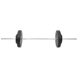 vidaXL Barbell and Dumbbell with Plates 60 kg