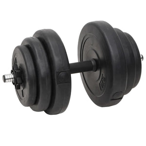 vidaXL Barbell and Dumbbell with Plates 60 kg